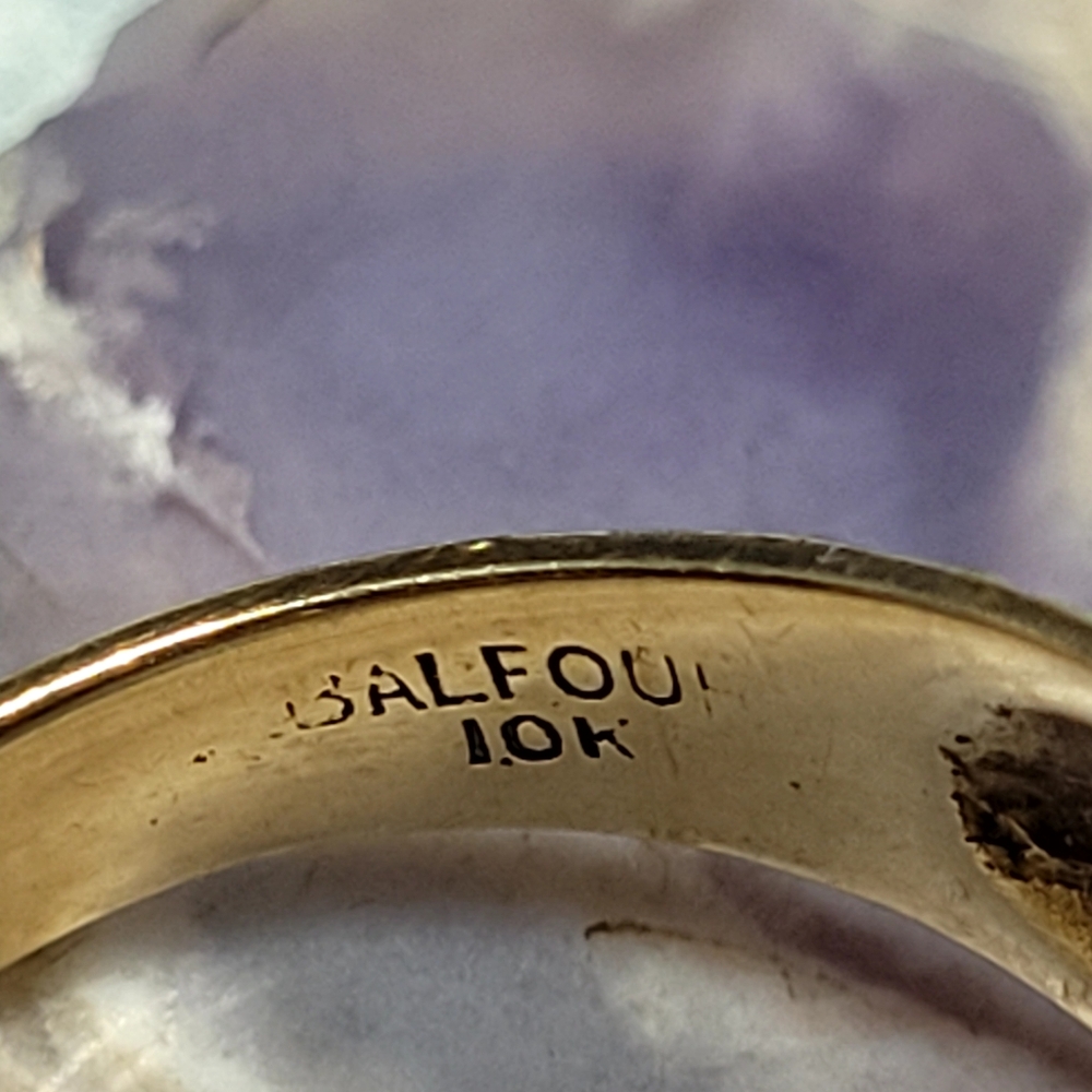 Demolay Chevalier 10k Gold Ring - Picture 4 of 8